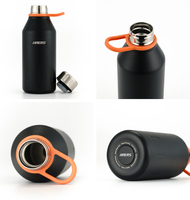 Bouteille isotherme personnalisée avec logo, gourde sport, bouteille à cola isolée en acier inoxydable