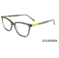 Monture de lunettes haut de gamme élégante à monture complète avec design plat et léger pour enfants unisexes, toutes formes de visage, vente en gros