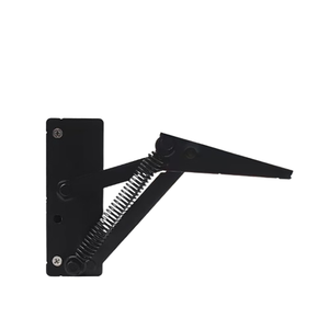 Bisagra dividida negra simétrica de 85 grados Bisagra plegable vertical de 85 grados para cocina Taller Gimnasio Escondite para gabinetes de almacenamiento - Product Image 2