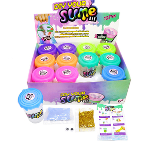 <span class=keywords><strong>Slime</strong></span> coloré bon marché pour la fabrication de jouets en pâte à modeler, en vente - Product Image 1