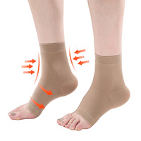 Attelle de cheville élastique à compression de qualité médicale pour la récupération des blessures sportives