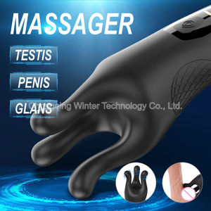 Nam masturbator Pusi đồ chơi glans huấn luyện viên 9 chế độ rung y tế Silicone IPX7 không thấm nước thiết kế di động cho sử dụng cá nhân - Product Image 4