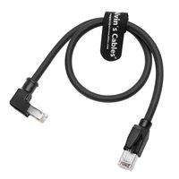 Câbles Alvin RJ45 CAT6A blindés, câble Ethernet haute flexibilité pour chaîne de traction, connecteurs plaqués or haute vitesse, automatisation industrielle