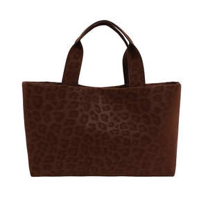 กระเป๋าสะพายไหล่ฤดูใบไม้ร่วงความจุขนาดใหญ่ ดีไซน์ลายเสือดาวใหม่ กระเป๋าถือสไตล์เรโทรเรียบง่าย - Product Image 6