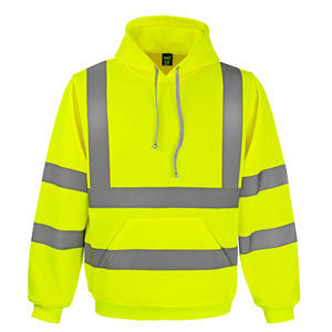 Sweat-shirt <span class=keywords><strong>de</strong></span> sécurité réfléchissant haute visibilité grande taille, respirant, pas cher, avec logo personnalisé, <span class=keywords><strong>pour</strong></span> hommes et femmes, avec poche - Product Image 2