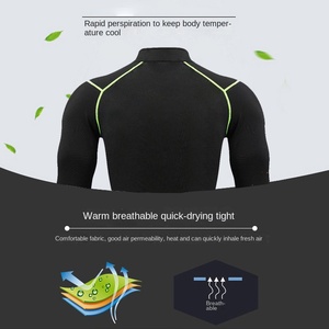 Pantaloni Sportivi <span class=keywords><strong>Invernali</strong></span> da <span class=keywords><strong>Uomo</strong></span> in Pile con Motivo Leopardato, Lunghezza alla Caviglia, Vita Elastica, per Fitness e Corsa all'Aperto - Product Image 3