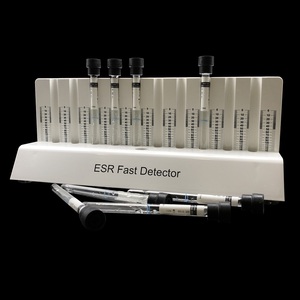 Dụng cụ phòng thí nghiệm nhựa ESR xét nghiệm 10 mẫu kính chân không ống máu và giá đứng - Product Image 1