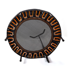 Vente en gros <span class=keywords><strong>de</strong></span> trampolines <span class=keywords><strong>de</strong></span> <span class=keywords><strong>fitness</strong></span> ronds <span class=keywords><strong>de</strong></span> 40 pouces à haute capacité <span class=keywords><strong>de</strong></span> charge, pliables et peu encombrants, mini trampolines pour la salle <span class=keywords><strong>de</strong></span> sport à domicile - Product Image 4