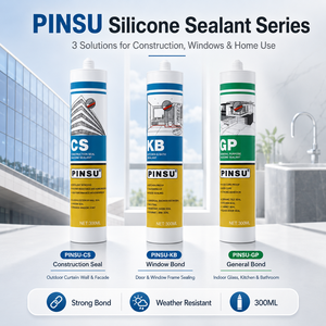 PINSU-KB - Sellador de Vidrio Resistente al Agua y al Moho, a Base de Alcohol, <span class=keywords><strong>para</strong></span> Cocina y Baño - Product Image 2