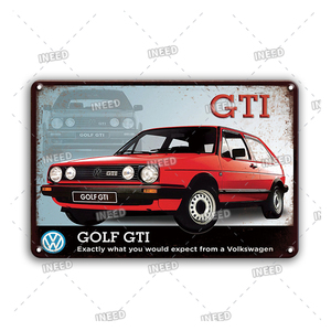 Nuoten — panneaux personnalisables de style ancien de <span class=keywords><strong>voiture</strong></span>, 20x30cm, décoration vintage, rétro, en métal, signes en étain - Product Image 2