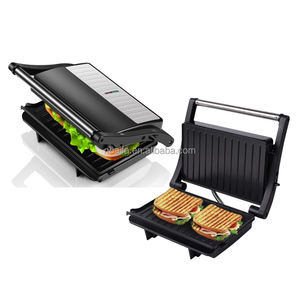 Aifa Factory OEM 900W 750W 2 tranches de plateau d'égouttage <span class=keywords><strong>pas</strong></span> <span class=keywords><strong>cher</strong></span> barbecue électrique contact <span class=keywords><strong>presse</strong></span> <span class=keywords><strong>panini</strong></span> grill - Product Image 4