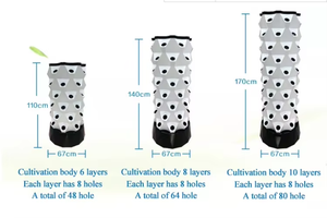 Kit hydroponique <span class=keywords><strong>de</strong></span> tour d'<span class=keywords><strong>ananas</strong></span>-Culture verticale pour <span class=keywords><strong>ananas</strong></span> frais, légumes verts à feuilles, fraises, fleurs comestibles - Product Image 3