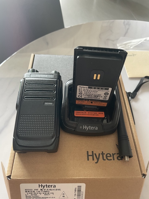 Hytera BD500/BD505 BD502 BD508 Digital DMR Handheld Two-Way for Radio VOV Voice Activation Meet the Needs of Business Users