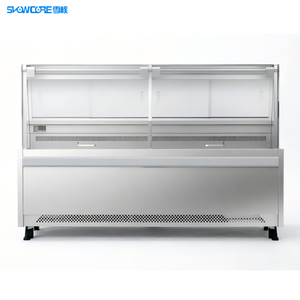 Vitrina Refrigerada Ecológica para <span class=keywords><strong>Gelato</strong></span> y Congelador Integrado para Carne Fresca con Motor de Alta Eficiencia y Alta Productividad - Product Image 2