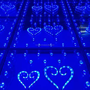 Furun usine nouveau Design couleur plancher lumineux décoration de mariage piste de danse décoration Star Avenue piste de danse éclairée par les étoiles - Product Image 5