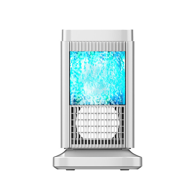 2023 New Bladeless Fan air Cooler Portable Small air Conditioner Mute Fan Desktop air Cooler