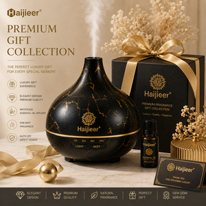 Lüks Sağlıklı Yaşam Ev Dekoru 500ml Elektrokaplama Ultrasonik Nemlendirici Premium Esansiyel Yağ Aroma Difüzörü İç Mekan Aromaterapisi - Product Image 4