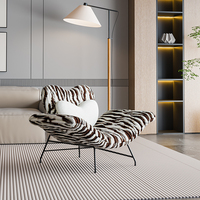 Chaise de canapé simple design pour salon, chambre à coucher, fauteuil de détente pour balcon