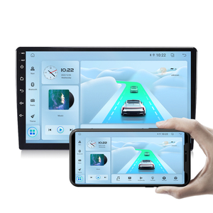 T100 xe Stereo 9/10 inch phổ Car <span class=keywords><strong>DVD</strong></span> <span class=keywords><strong>Player</strong></span> với GPS/HD màn hình cảm ứng cho TOYOTA/Honda/Ford xe Đài phát thanh xe - Product Image 1