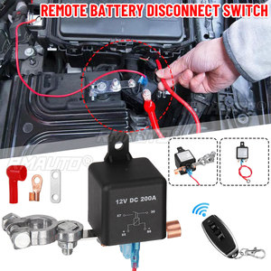 Interrupteur de batterie 12V 200A pour voiture, télécommande sans fil, relais de coupure de batterie, interrupteur isolateur de batterie de voiture - Product Image 2