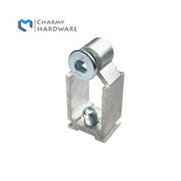 Connecteur d'angle de haute qualité pour fenêtres et portes en profilé aluminium P40 traditionnel, avec installation par vis