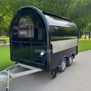 Mini camionnette à glaces, camion de restauration, chariot de vente ambulant, stand de hot-dogs mobile, remorque de concession, camion de service commercial avec fenêtre de service, food truck - Product Image 4