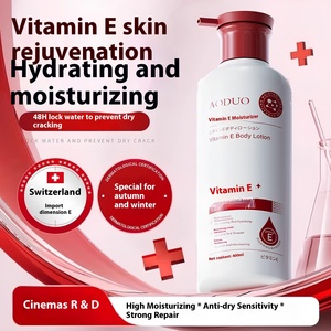 Otoño Invierno Mujeres Hombres Piel seca Loción corporal 400ml Vitamina E Productos genuinos Cuidado Loción corporal - Product Image 2