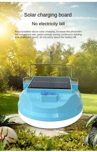 Lámpara de Camping LED Recargable por USB, Luces de Camping LED Portátiles para Exteriores, Luces de Camping Solares Multifuncionales - Product Image 2