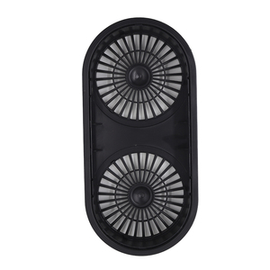 Nouveau modèle 100x210 Cache-câble ovale en plastique respirant avec trous de ventilation plats pour gaine de câbles d'armoire - Product Image 3
