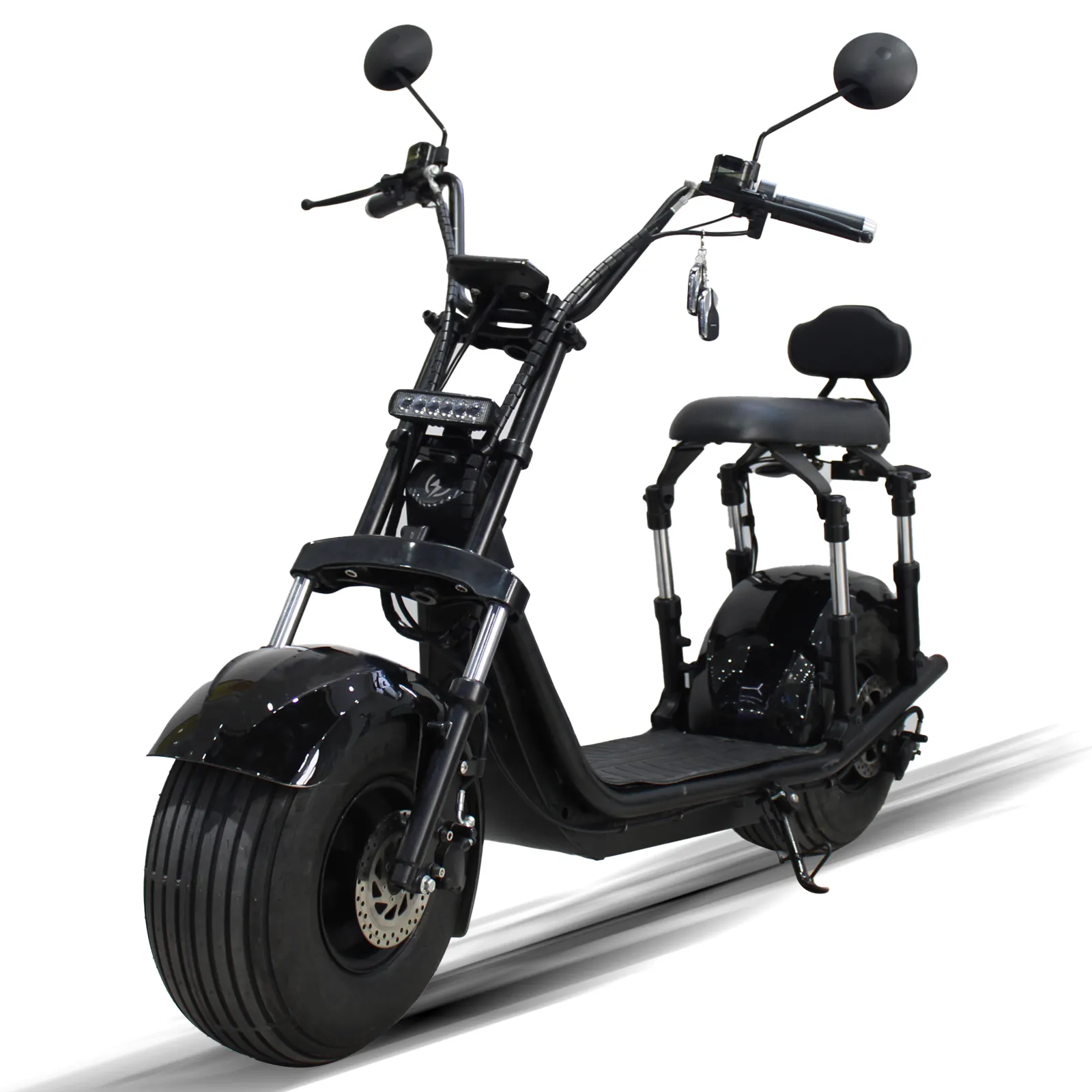 Çin fabrika doğrudan satış ucuz fiyat 60v elektrikli motosiklet 2000w hızlı hızlı elektrikli Scooter 65km/saat Citycoco kıyıcı