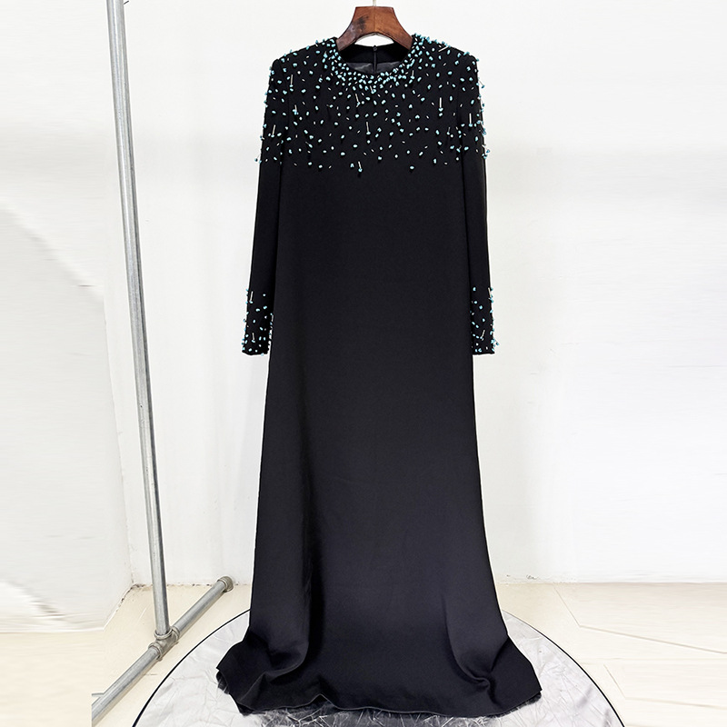 knee length dresses for ladies MIKUTA