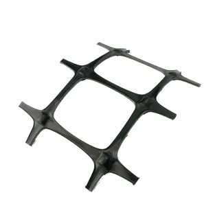 China Hochfeste PP Einachsiges zweiachsiges dreiachsiges Geo gitter 20kn 30kn 40kn für den Straßenbau und andere Projekte - Product Image 1