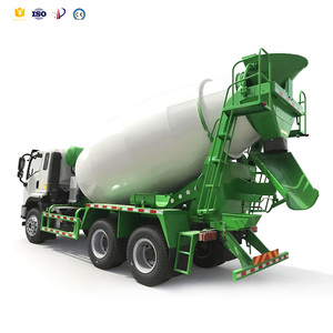 Camión Mezclador de Concreto de <span class=keywords><strong>3</strong></span> <span class=keywords><strong>Ejes</strong></span>, 8m3, 10m3, 12m3, Mezclador con Tanque de Diésel y Bomba para Obras de Construcción - Product Image 2