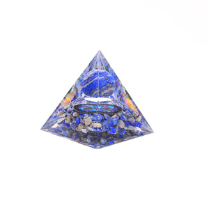 Wholesale Crystal Sphere Energy Pyramide Orgonite Healing <strong>Stones</strong> Orgone Pyramids for Decoration - Product Image 4