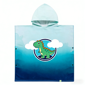 High End Personalized Custom Design 100% Cotton Soft Terry <b>Towels</b> With Hat Portable Kids <b>Towel</b> - Product Image 4