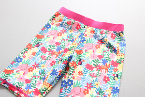 Trẻ Em Áo Tắm UV Bảo Vệ Nhanh Chóng Khô Dài Tay Áo Hoa Cô Gái Nhỏ Áo Tắm Với Hat - Product Image 6