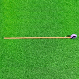 Règle de distance de putting et de chipping SwingPerfect <span class=keywords><strong>Golf</strong></span>, ruban à mesurer rétractable 7,5 m, bande en tissu, trous pour tees, portable, ambidextre - Product Image 4