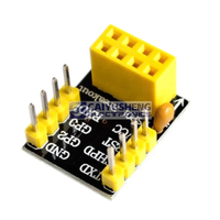Adaptador para Protoboard ESP01/01S ESP8266 ESP01 ESP01S sin Soldadura