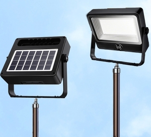 Lámpara de Emergencia LED Solar Recargable Tipo-C con Luz de Advertencia Intermitente Roja y Azul, <span class=keywords><strong>Banco</strong></span> de Energía para Teléfono, Reflector para Camping - Product Image 5
