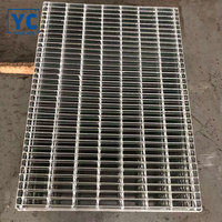 tranchée à haute charge de parcs Système de drainage de mur de toiture de passerelle durable Grille en acier galvanisée à chaud