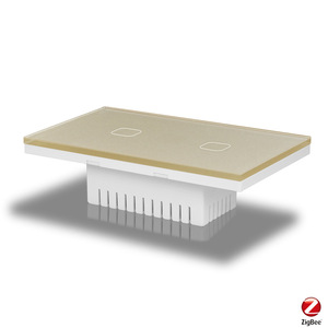 ZigBee Remote Control Switch 2 Gang With App Voice Control For Smart Home Automation - Product Image 3