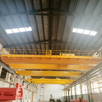 Grue de levage électrique robuste à vitesse variable de 10 tonnes pour usine de fabrication métallique