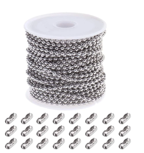 Cadena de bolas de acero inoxidable para Etiqueta de perro Cadena de bolas para etiqueta - Product Image 1