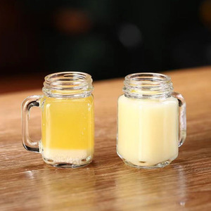 Bán buôn 1oz thủy tinh nhỏ tùy chỉnh nhỏ Mason Jar với nắp lọ thủy tinh với xử lý DIY 35ml - Product Image 2