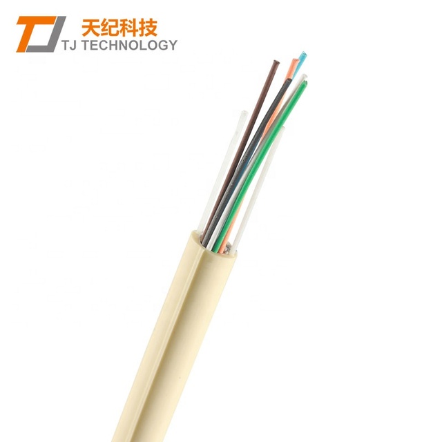 GJYFJBH 24 core  G652D/G657A fiber FTTH Indoor tight fiber optic cable with Non-metal strength member