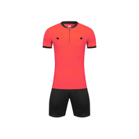 Tenues d'Arbitre de Football en Gros, Maillots d'Arbitre en Polyester pour Hommes, Ensemble de Maillot de Football