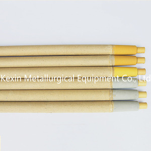 Tùy Chỉnh Thiết Kế Mới Cao Reproducibility Nhiệt Độ Kim Loại Nóng Chảy Oxy Probe Cho Open-Hearth Lò - Product Image 1