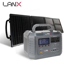 แบตเตอรี่ LiFePO4 ใช้งานได้ยาวนาน 600W/1000W ระบบพลังงานแสงอาทิตย์ MPPT แผงโซลาร์เซลล์ ใช้ได้กับรถยนต์ วัสดุ ABS ระบบพลังงานสำรองแบบพกพาสำหรับใช้งานกลางแจ้ง - Product Image 1