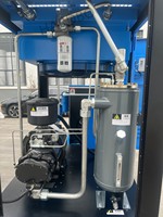 Compresor de Aire de Tornillo con Corte Láser 7-110KW, Imán Permanente VSD, Sin Aceite, Seco, Ahorro de Energía, CE, 10 Años de Garantía, Refrigerado por Aire