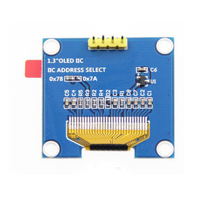 Module d'affichage <span class=keywords><strong>OLED</strong></span> bleu série IIC de 1,3 pouce, 128X64 I2C SH1106 12864, écran LCD, carte GND VCC SCL SDA - Product Image 4